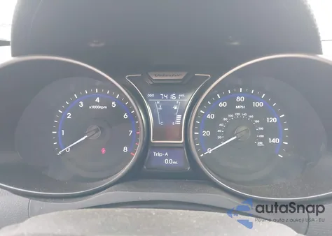 2015 Hyundai Veloster Turbo z USA, uszkodzony, nr VIN KMHTC6AE6FU243133